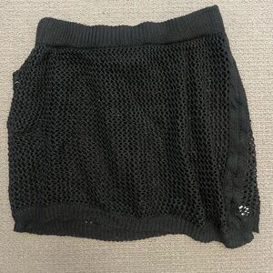 Black Mesh Cover up (bottoms)
